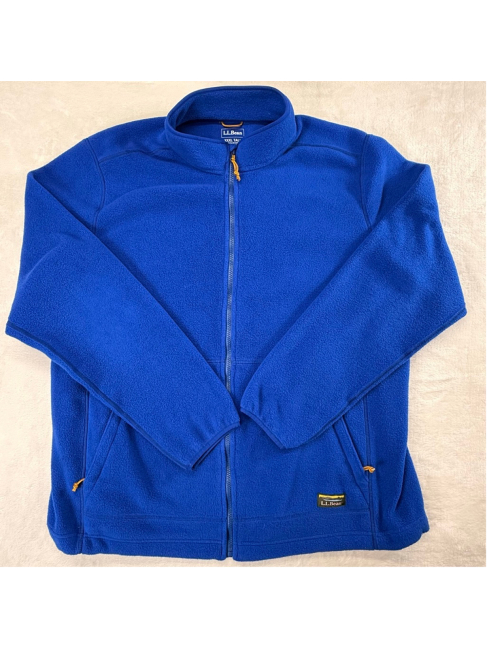 Men's L.L.Bean Blue Mountain Classic Fleece Full Zip Jacket XXXL Tall